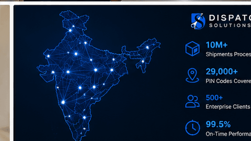 Dispatch Solutions pan-India logistics network coverage