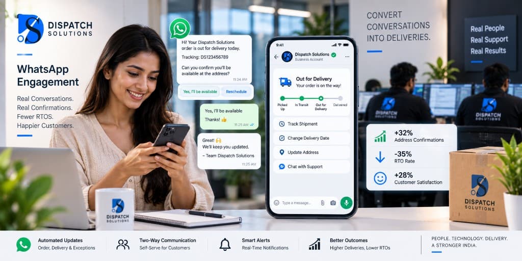WhatsApp buyer engagement converting delivery conversations into confirmed shipments